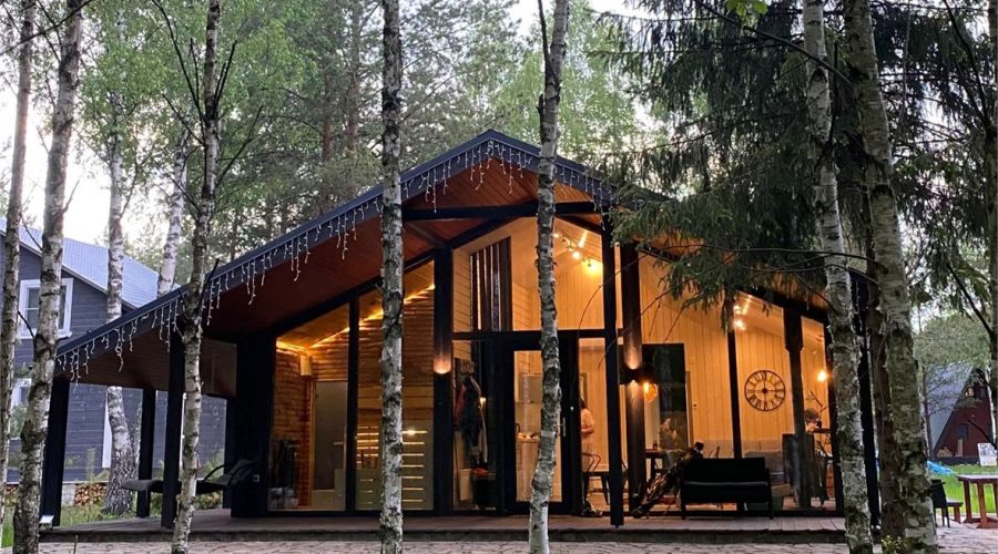 Дом 4-местный LATO-80 Sauna